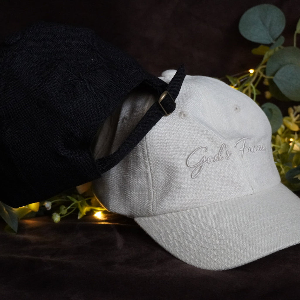 Linen God’s Favorite Satin Lined Cap