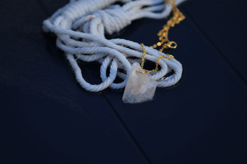 EDEN Large Rough Cut Necklace