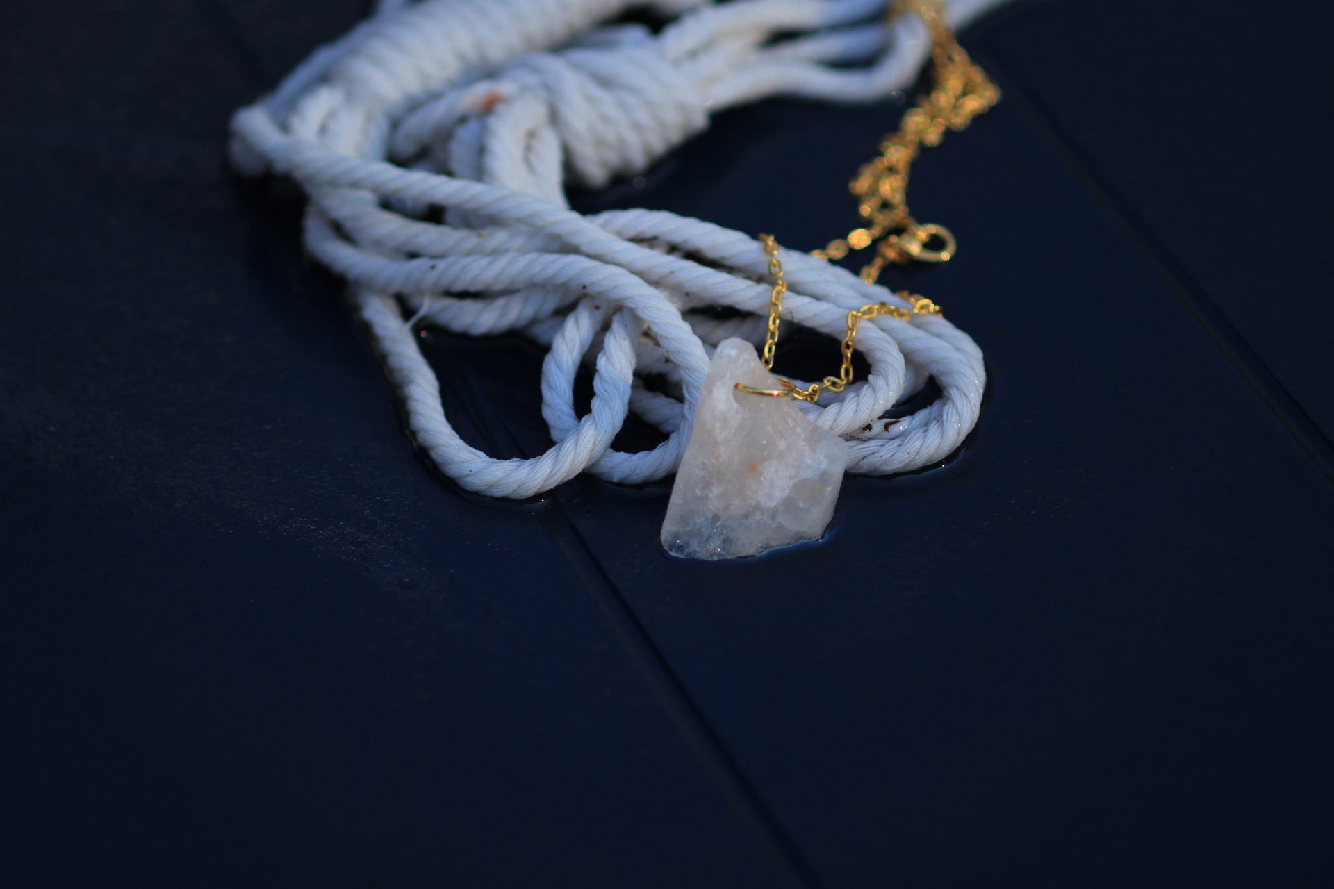 EDEN Large Rough Cut Necklace