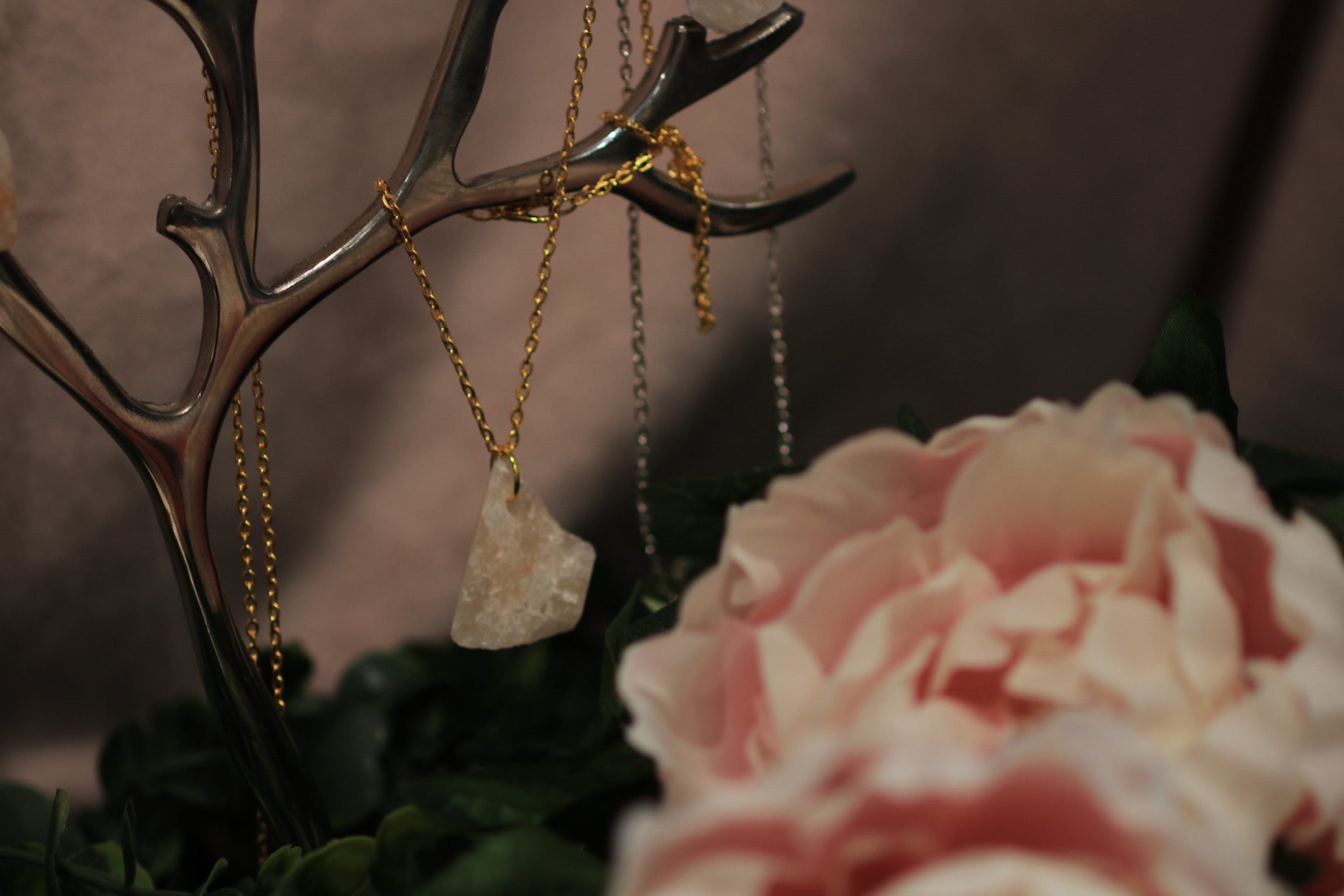 EDEN Large Rough Cut Necklace